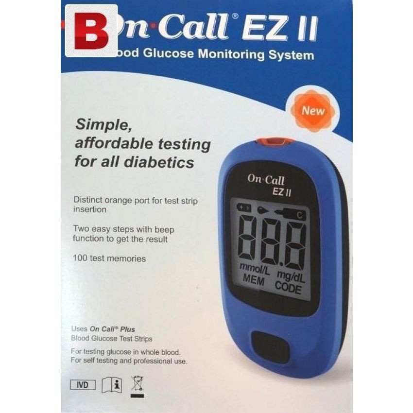 On Call Ez II Blood Glucose Monitoring System in Pakistan
