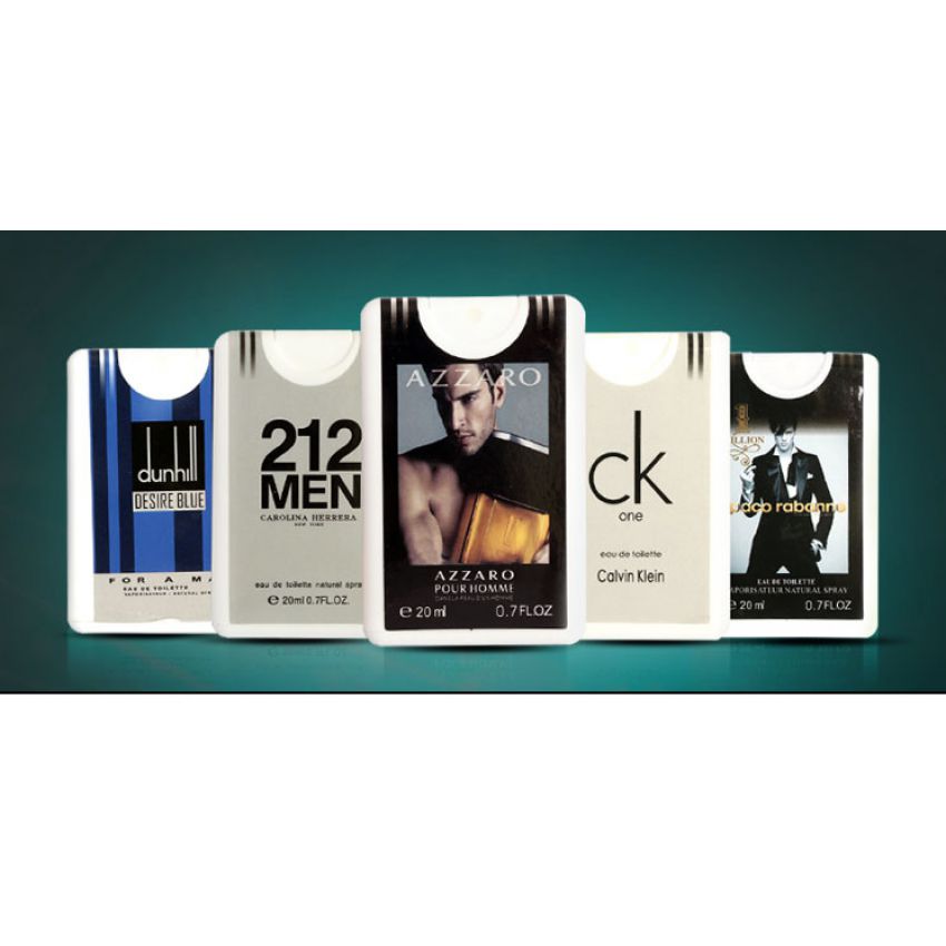 Pack of 4 Pocket Perfumes for Men In Paksitan