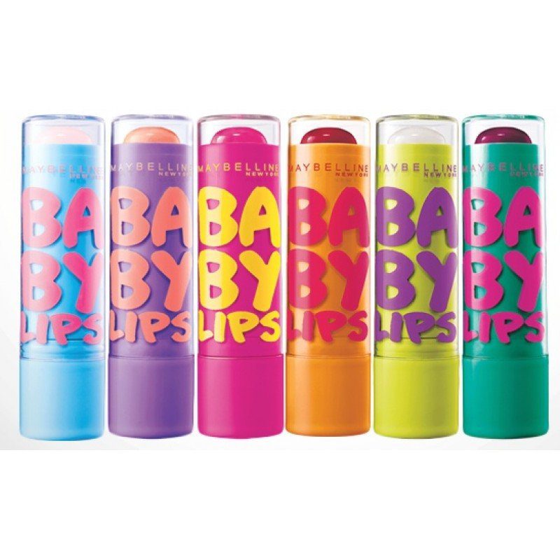 Pack of 6 Maybelline Baby Lip Balms in Pakistan