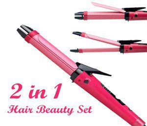 Braun 2 in 1 Hair Curler & Straightener in Pakistan