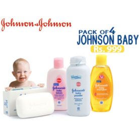 Pack of 4 Johnson's Baby Products in Pakistan