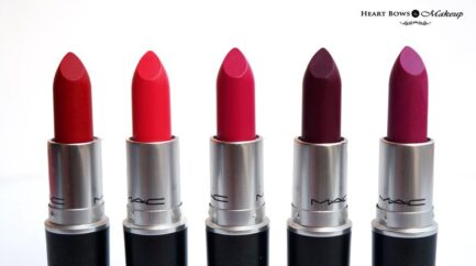Pack of 6 Mac Lipsticks