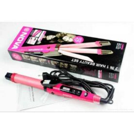 Nova 2 in 1 Hair Curler & Straightener In Pakistan