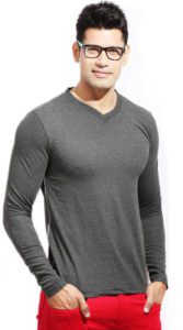 Pack Of 4 Long Sleeve V-Neck T-Shirts for Men Price in Pakistan