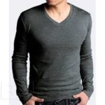 Pack of 3 Long Sleeves V-Neck T-shirts