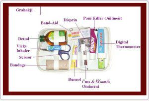 First Aid Box With Complete Accessories