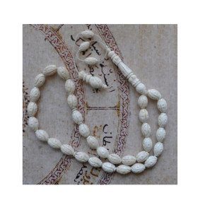 Handcarved Camel Bone Prayer Beads Tasbih in Pakistan