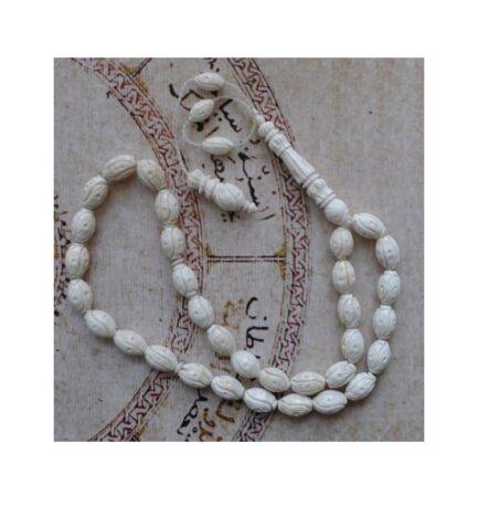 Handcarved Camel Bone Prayer Beads Tasbih in Pakistan