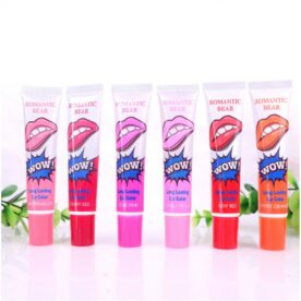 Pack of 6 WOW Long Lasting Water Proof Peel Off Lipstick in Pakistan