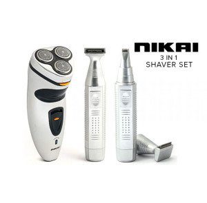 Nikai 3 in 1 Shaver & Trimmer In Pakistan