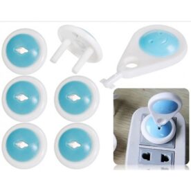 Kids Electric Socket Safety Cover with Key in Pakistan