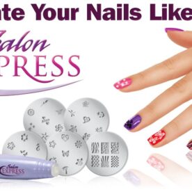Salon Express – Nail Art Stamping Kit in Pakistan