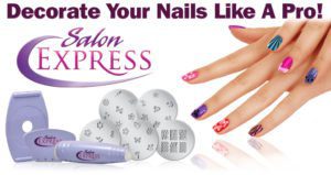 Salon Express – Nail Art Stamping Kit in Pakistan