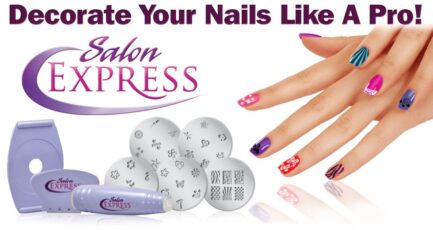 Salon Express – Nail Art Stamping Kit in Pakistan