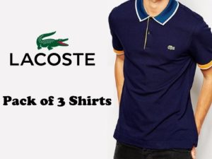 pack-of-3-lacoste-polo-shirts-for-him in Pakistan