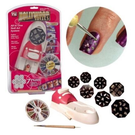 Hollywood Nails All In One Nail Art System in Pakistan