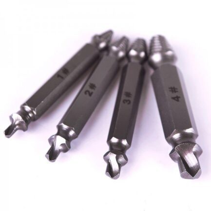 new-practical-4pcs-set-speed-out-damaged-screw-extractor-bolt-extractor-remover-set-power-tool-Speed Out Screw Extractor 68772 in Pakistan
