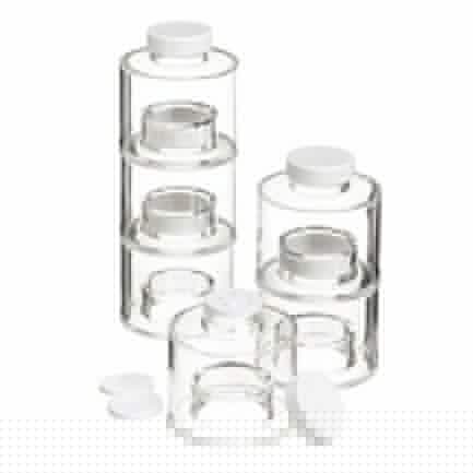 12-Bottle Spice Tower Carousel - Transparent