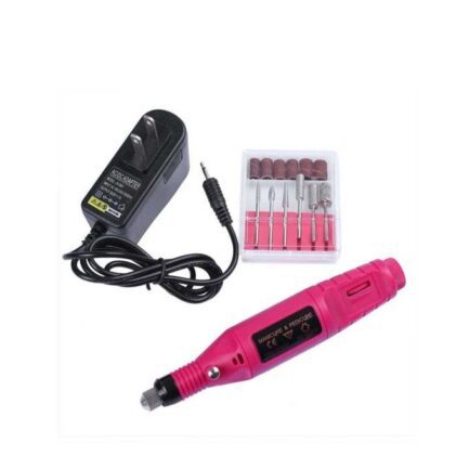 Nail File Drill Kit - Pink Price in Pakistan
