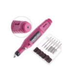 Nail File Drill Kit - Pink in Pakistan