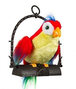 Talk Back Talking Toy Parrot