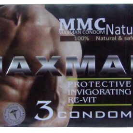 Maxman Long Time Delay Condom (Pack of 12 Condoms)