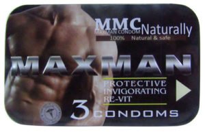Maxman Long Time Delay Condom (Pack of 12 Condoms)
