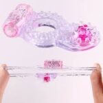 Vibrating Erection Penis Ring Stretchy Delay Toy