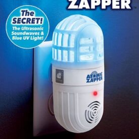 Atomic Zapper 2-in-1 Ultrasonic Pest Repeller & Bug Zapper