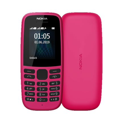 new nokia105 pink