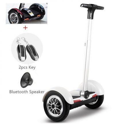 Hoverboard Electric Scooter, Bluetooth & Speaker With LED