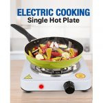 Portable Single Burner Hot Plate Electric Stove - 1500W