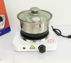Portable Single Burner Hot Plate Electric Stove - 1500W