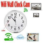 Wifi Spy Wall clock Wireless Hidden Video Recording Camera