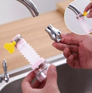 New Fan Faucet With Clip 360 Degree Adjustable Flexible Kitchen Faucet Tap Water Filter