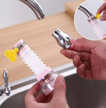 New Fan Faucet With Clip 360 Degree Adjustable Flexible Kitchen Faucet Tap Water Filter